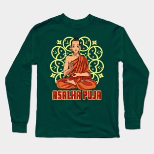 Asalha Puja Day Long Sleeve T-Shirt